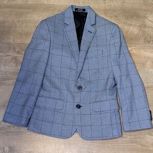 Tommy Hilfiger Gray Checkered Blazer